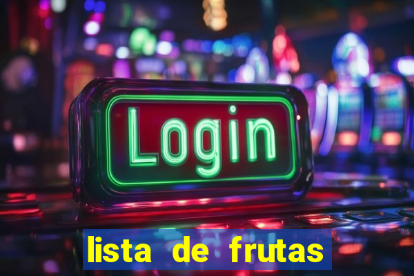 lista de frutas nativas do brasil